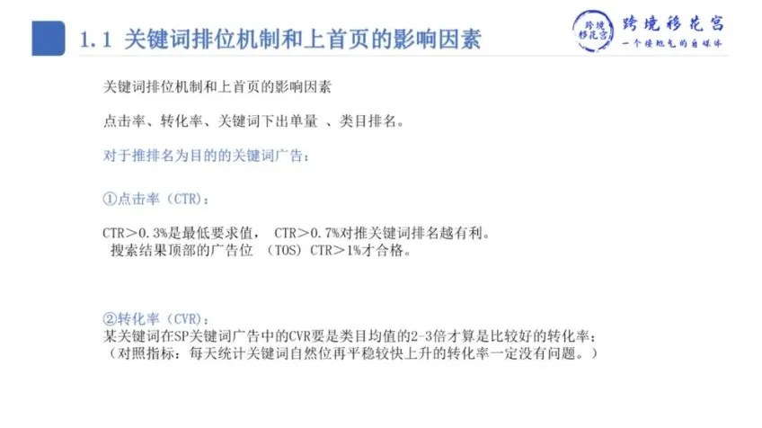 亚马逊爆款打造天宫计划：9周推品SOP与广告优化课程