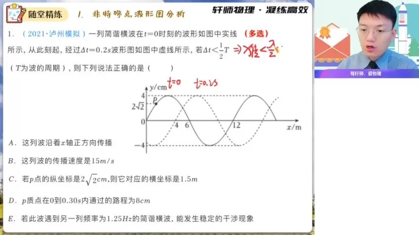 2024高二物理孙竟轩春季尖端班（含题型精讲）