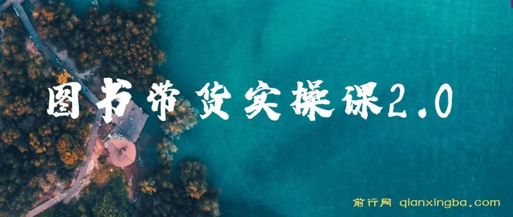 图书带货实战课：从0到1做图书账号运营变现