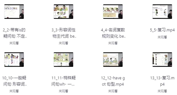 英语语法精讲课程：全面掌握语法要点