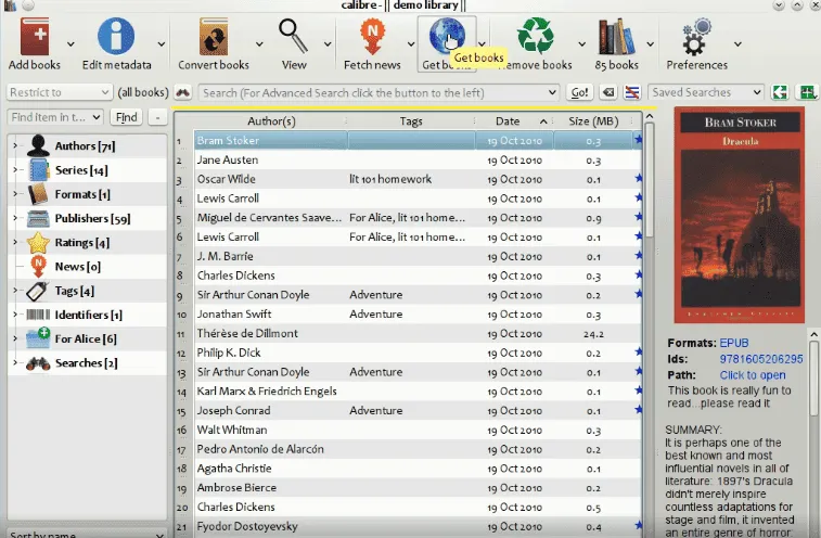 Calibre 阅读与转换软件官方版