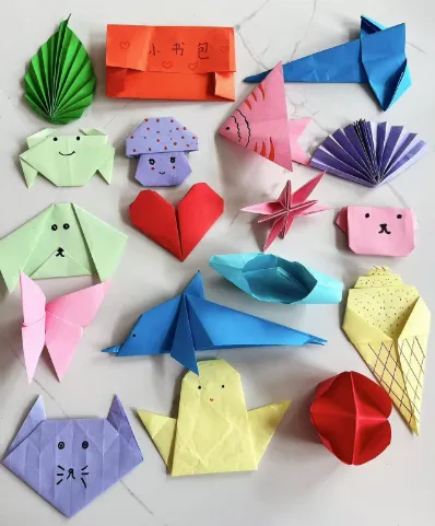 儿童趣味折纸大全:超30种手工教程与教案