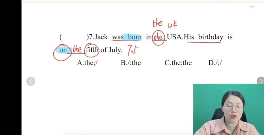 桃子老师泽林版七年级英语下册视频教程（单词+课文+习题）