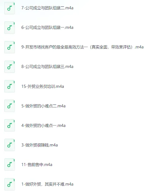 手把手教你做好外贸:外贸业务全环节培训课程