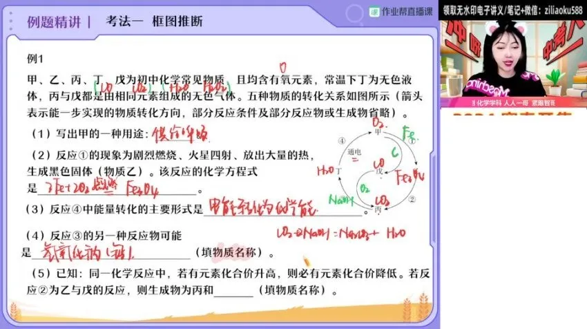 2024中考化学S班:秋季高效提分课程