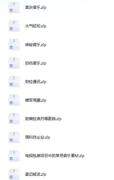 5万多首背景音乐素材大全：丰富多样的音乐资源