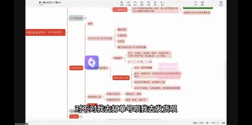 陶金金《小红书店铺实战入门：从0到1开店指南》
