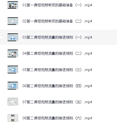 盗坤《抖音短视频带货》（十二期）课程
