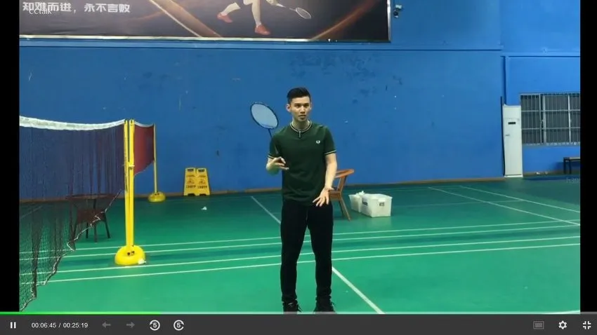 李宇轩:10课精通羽毛球双打发球接发技巧