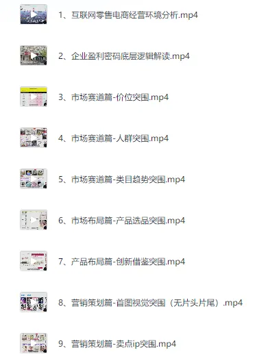 互联网电商经营环境分析布局课程：破局突围全景指南