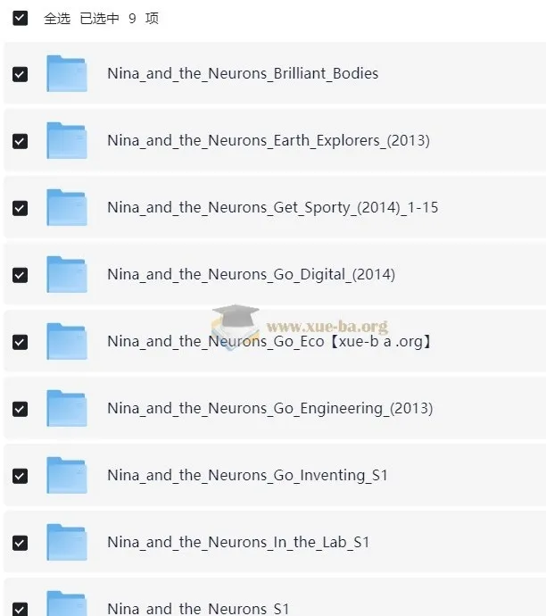 单集播放破百万的BBC英语启蒙科普节目《妮娜和神经元》(1-9季)