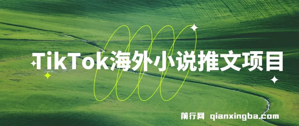 TikTok海外小说推文项目：榜一爆单秘籍分享