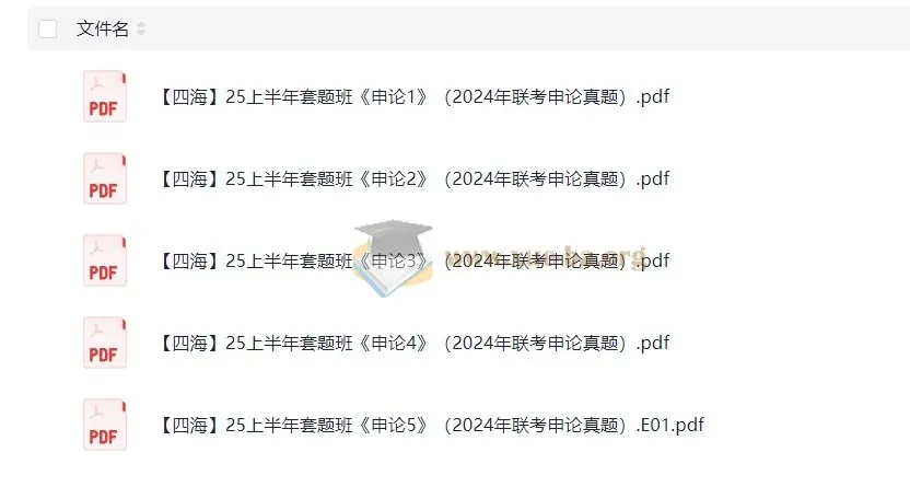 花生十三、飞扬2025上半年公考笔试套题冲刺班