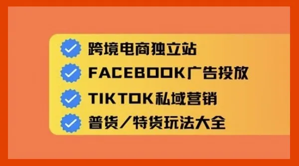 Aron老师跨境电商独立站及全域流量营销课程