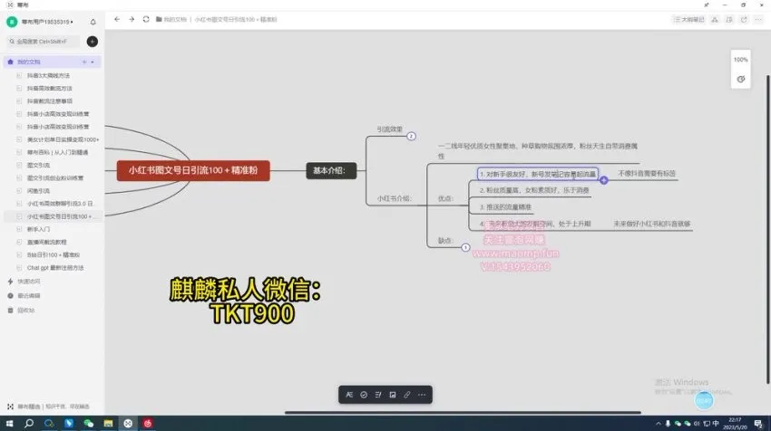小红书图文号精准引流指南：实现日增300粉丝课程