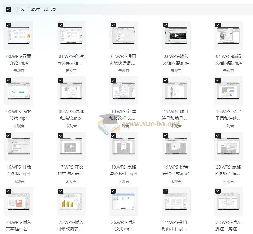 WPS全套教程合集:助力小白秒变高手,打工人必备