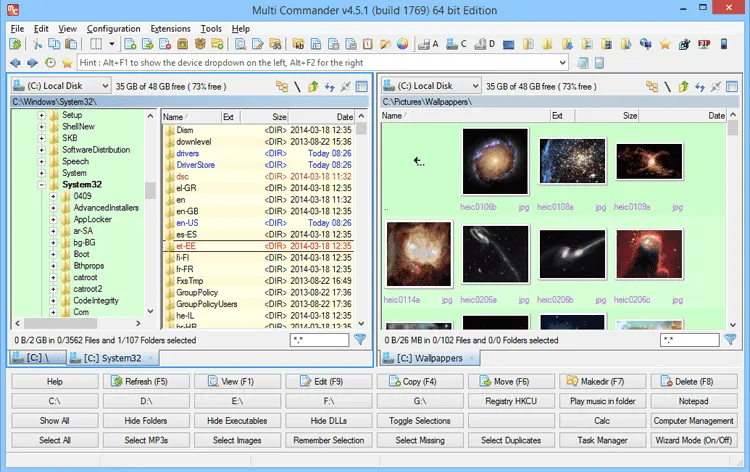 文件管理器 Multi Commander