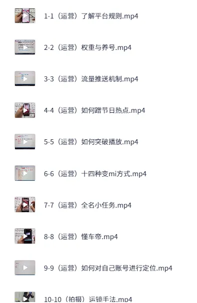 拍摄剪辑全套短视频实操课程:零基础一站式掌握