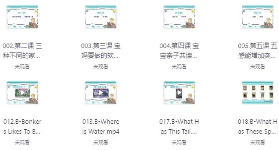 伊森妈妈英语启蒙全套合集