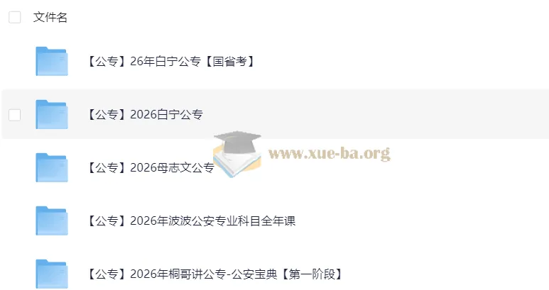 2026公安专业科目考试资料大全