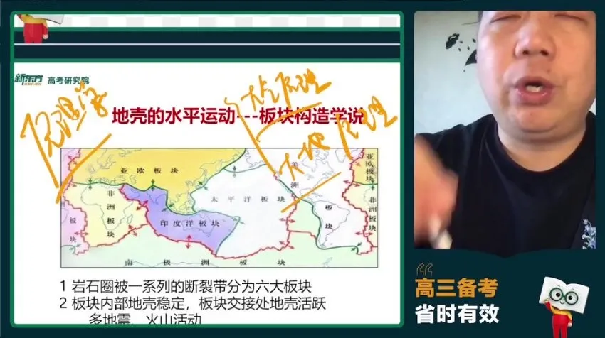 2024高三地理冲刺班：宋小明考前串讲全集