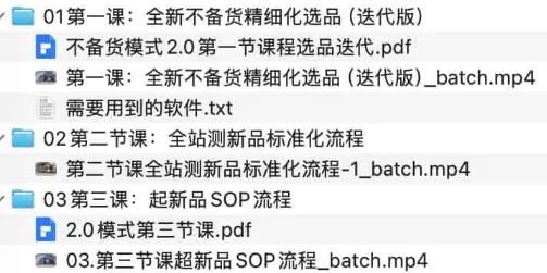 无货源电商不备货实操课2.0：2026年从0到1全网最低10%费比全链路打法