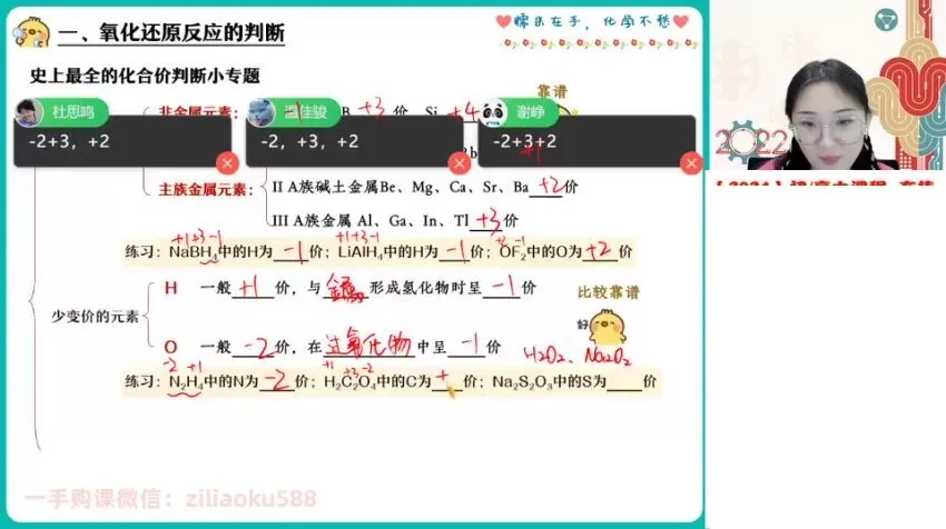 2024裴一诺高三化学冲刺班：高效提分课程