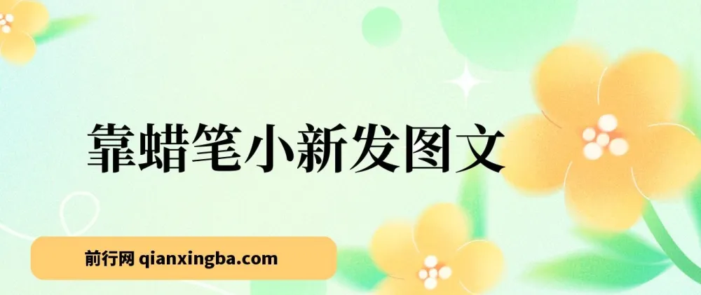 靠蜡笔小新发图文涨粉项目：小白也能轻松上手