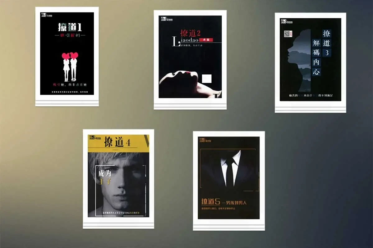 绝版男生恋爱书籍：《撩道》1 - 5系列
