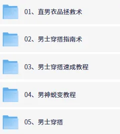 男士穿搭形象课程《直男穿搭术》：迈向男神的快捷路径