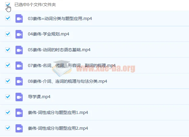 2023高考英语姜伟英语暑假班（8讲更新）