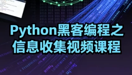 Python黑客编程：信息收集视频课程