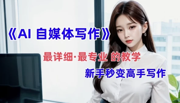 全网最全最细：AI自媒体写作教学，新手变身写作高手