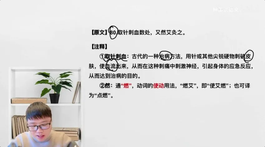 梓墨说语：文言文入门必修课，20节精讲+40篇经典带读