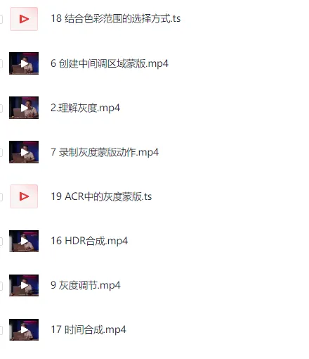 良知塾摄影后期技法课：“灰度蒙版”详解