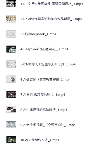 AI绘画与IP课程商业精品课程