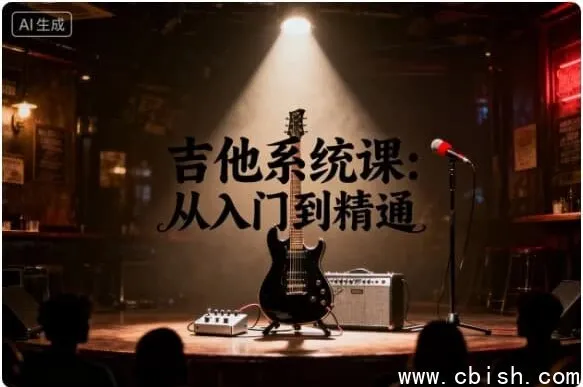 吉他系统课:从入门到精通,指间音乐学院专业研发