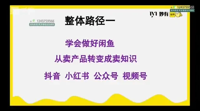 闲鱼无货源电商实战课程:零基础到月入1.5万
