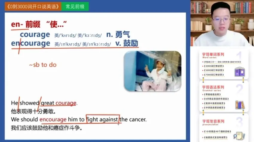 韩宇5000高频英语词汇速记课：121节词根词缀与分类记忆课程