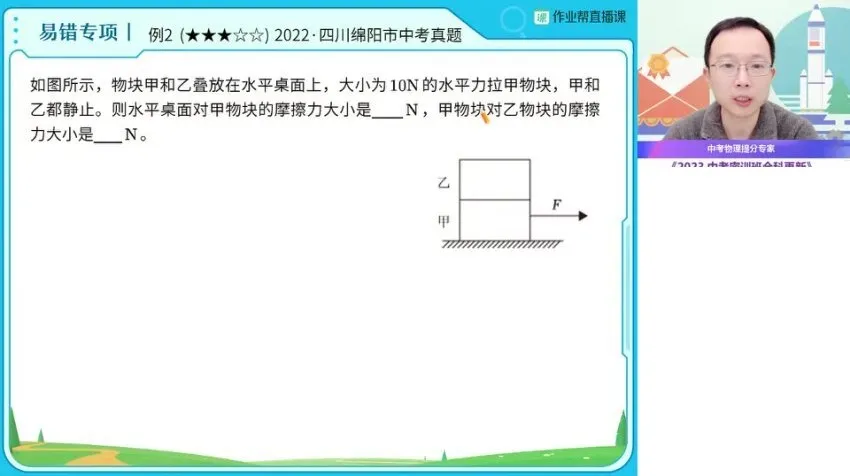 付雷2023初三物理A+班:中考冲刺全攻略