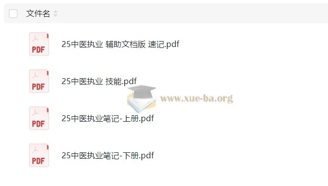 2025康康中医笔记备考资料合集