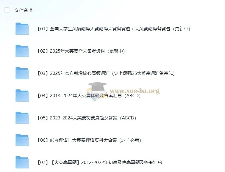 2025全国大学生英语翻译大赛备考资料合集