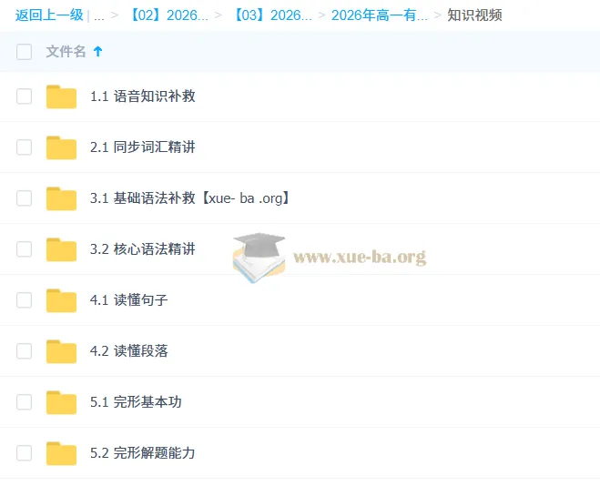 2026高一英语赵晨曦上学期知识视频与规划服务