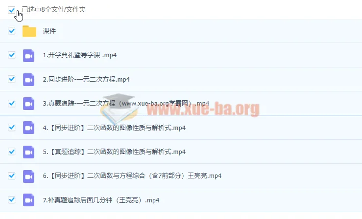 2023初三数学秋季系统课 王亮亮 猿辅导同步进阶