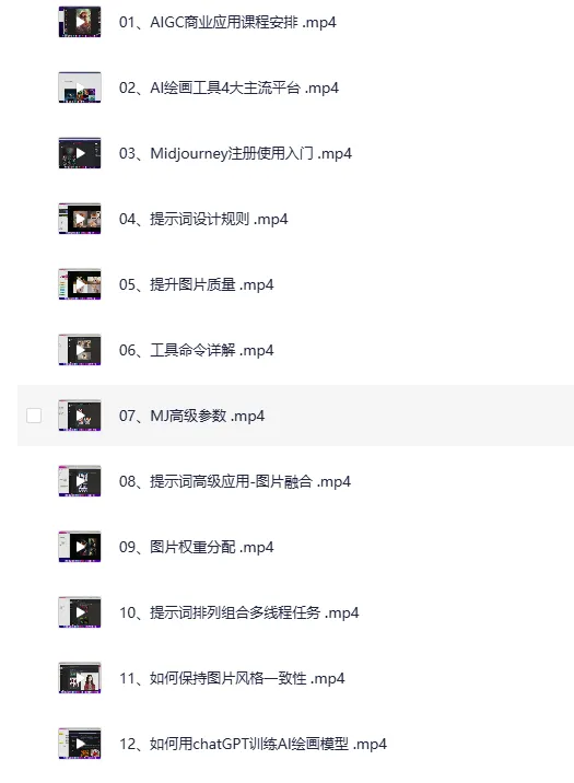 AI绘画大师班：Midjourney从入门到精通实战教程