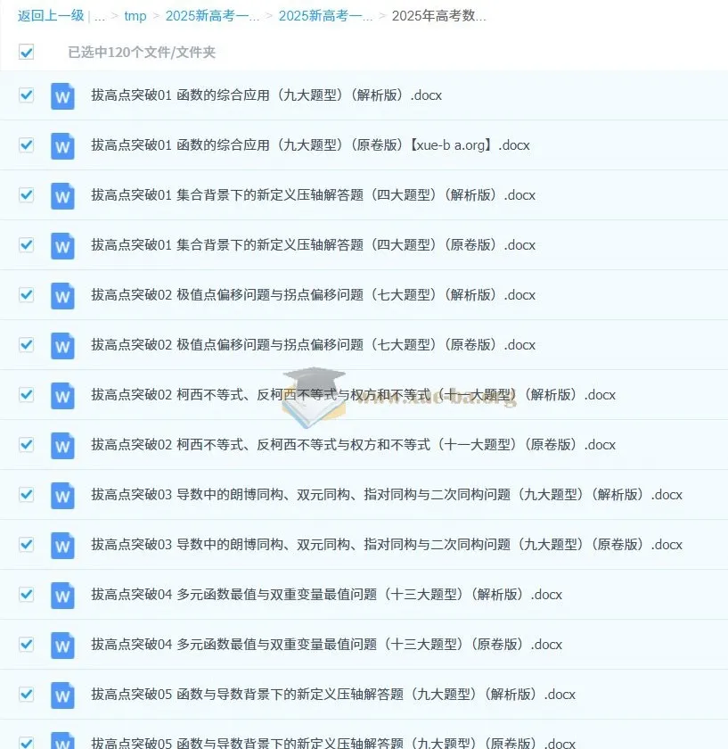 2025高考数学一轮复习讲练测(新教材新高考版·含2024真题)