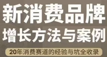 新消费品牌增长方法与案例：王岑PROPELGT八字心法实战解析