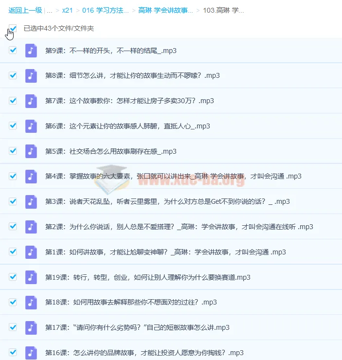 高琳《学会讲故事,才叫会沟通》完结版:用故事力重塑你的沟通逻辑