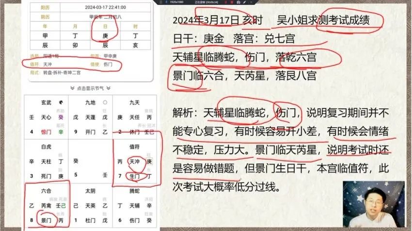 林涵予奇门遁甲入门到精通:32集实战风水命理课程