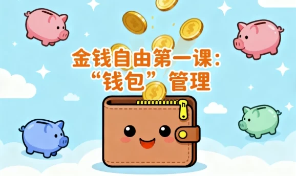 金钱自由第一课:“钱包”管理,构建个性化金钱体系